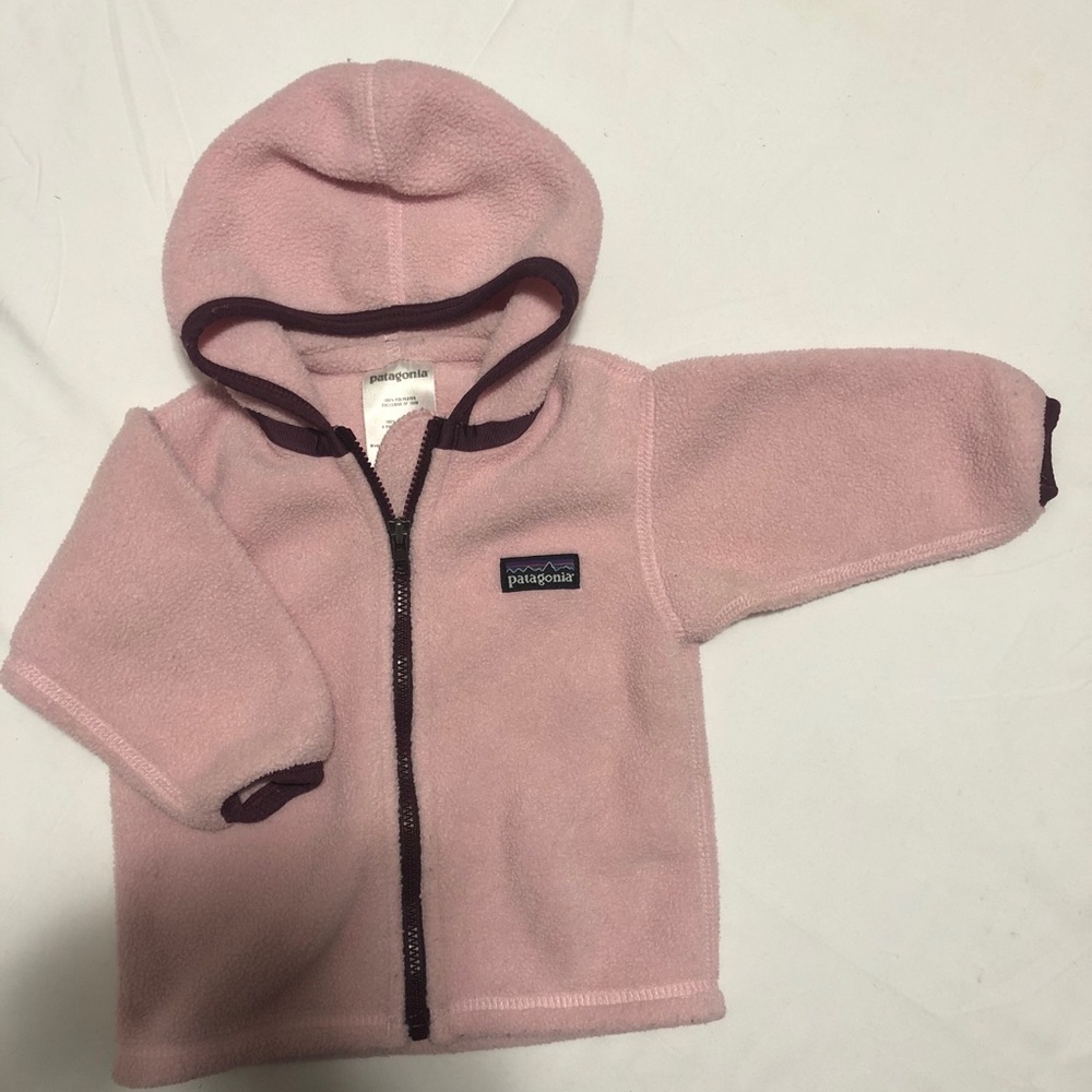 Patagonia Baby Synchilla Fleece Cardigan sz 3 mon